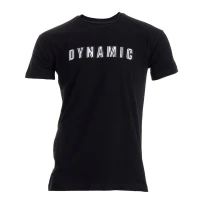 T-SHIRT HOMME DEPART  NOIR 100% COTON PRINT