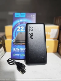 Hoco Power Bank À Charge Rapide Qc 3.0 Ultra-Thin 10000mAh - J101