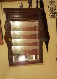 ديكورات-miroir-bois-noye-patine-سطاوالي-الجزائر