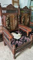 antiquites-collections-paire-de-fauteuils-style-mauresque-staoueli-alger-algerie