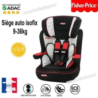 Siège auto enfant isofix 09 – 36kg – Fisher Price