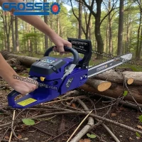 Scie à Chaîne Essence 2600W avec 2 Chaines 18 & 22 & Accessoires | CROSSE