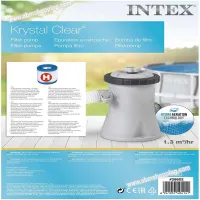 Pompe de filtration à cartouche H pour piscine Intex    