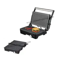 Grill Panineuse électrique avec ouverture jusqu à 180 1600W  Multismart