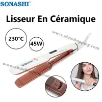 GRANTIE produit 2 ans Lisseur en Céramique 230C 45W | SONASHI