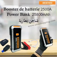 Booster de batterie 2500A Power Bank 25800mAh | BEETRO (Facturation Disponible )