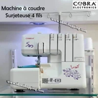 Machine a coudre surjeteuse 4 fils S40  Cobra