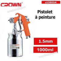 Pistolet à peinture 1000 Ml 1.5 MM -Crown