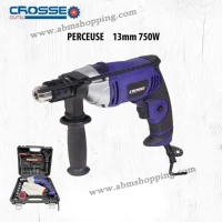 Perceuse avec kit 25pcs 750W | CROSSE (F) 