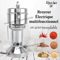 Broyeur Électrique 200g en acier inoxydable | Siyo lux