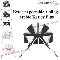 منتجات-الأطفال-berceau-portable-a-pliage-rapide-karley-plus-dream-on-me-برج-الكيفان-الجزائر
