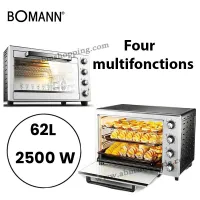 Four multifonctions 2500w | bomann (F) 