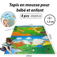 produits-pour-bebe-tapis-en-mousse-vert-motif-dinosaures-120x120-x-12-cm-bordj-el-kiffan-alger-algerie