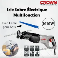 Scie Sabre Électrique Multifonction 1010W -Crown منشار تقطيع اللحم