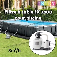 Filtre à sable SX2800 8m3/h pour piscine | INTEX