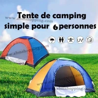 Tente de camping simple personnes 220x250x150 CM