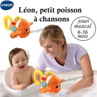 منتجات-الأطفال-leon-petit-poisson-a-chansons-jouet-musical-vtech-برج-الكيفان-الجزائر
