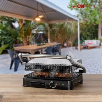 Grille de Viande & Panineuse 2000W- Clatronic
