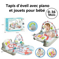 منتجات-الأطفال-tapis-deveil-avec-piano-et-jouets-pour-bebe-برج-الكيفان-الجزائر