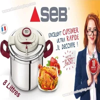 Cocotte Minute Clipso+ Précision 8L- Seb (facturation disponible)