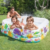 Piscine aquarium lacustre 159x159x50 cm  INTEX