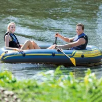 Set bateau Challenger 2 , 236x114x41cm  INTEX