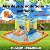 Aire de jeux aquatique gonflable 365 x 340 x 152 cm | Bestway   sur commande 