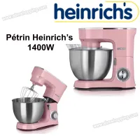 Robot Pétrin 08 Litres 1400W  Heinrich's