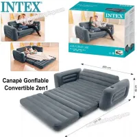 Canapé Gonflable Clic Clac Convertible 2en1 Intex