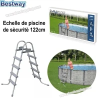Echelle de piscine de sécurité 122 cm - Bestway