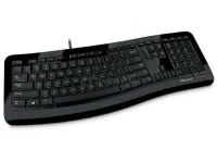 Clavier AZERTY Microsoft Comfort Curve Keyboard 3000, USB, Noir