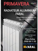 construction-travaux-radiateur-aluminium-faral-primavera-100-made-in-italy-rouiba-alger-algerie