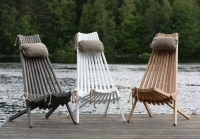 Chaise pliante en bois