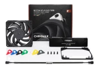 Ventilateurs Noctua NF-A12x25 PWM chromax black