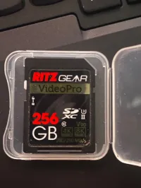 Carte mémoire Pro SD UHS-II 256 Go RITZ GEAR