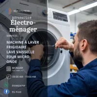 Réparation machine à laver