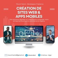 إدارة-مكتبية-و-أنترنت-developpeur-web-mobile-freelance-vitrine-e-commerce-apps-العاشور-الجزائر