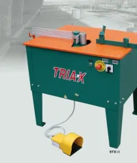 COUDEUSE D'ÉTRIER FER À BÉTON ÉLECTRIQUE 16MM /380V TRIAX ICARO ITALY D'ORIGINE ITALIE 