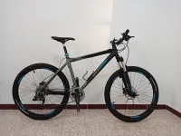 Vélo Btwin Rockrider 8.1RR Neuf 9 vitesses Frein Hydraulique Matériel Deore SRAM Rockshox Taille L 