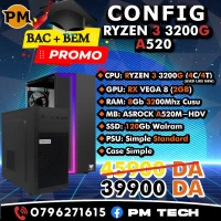 PROMO BEM+BAC PC GAMER RYZEN 3 3200G
