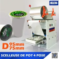 SCELLEUSE DE POT 4 POSE ET BARQUETTE SEMI-AUTO ( soudeuse )