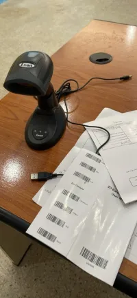 Lecture code bar et QR CODE sans fil