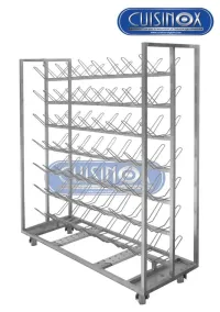 Chariot_de_volaille en inox alimentaire Entièrement en #inox_alimentaire عربة دواجن 12 