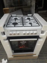 CUISINIÈRE MAXTOR LUXE BLANCHE 60CM 