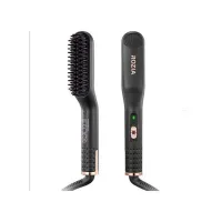 Lisseur Rozia Pour Homme Cheveux Et Barbe - Noir