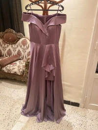 Robe soirée violet 