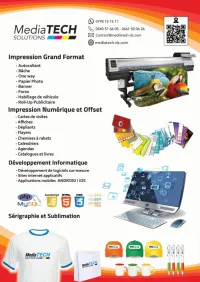Impression Numérique Grand Format, TIRAGE DE PLANS