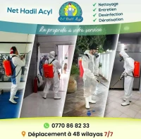 Net hadilacyl Société de nettoyage et dératisation et désinfection 