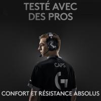 Logitech G Pro X Wireless Lightspeed Gaming Headset (Noir) thumbnail 3