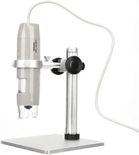 Microscope numérique Ht-60s 5mp 500x Support d'instrument Portable pour la Fonction OTG